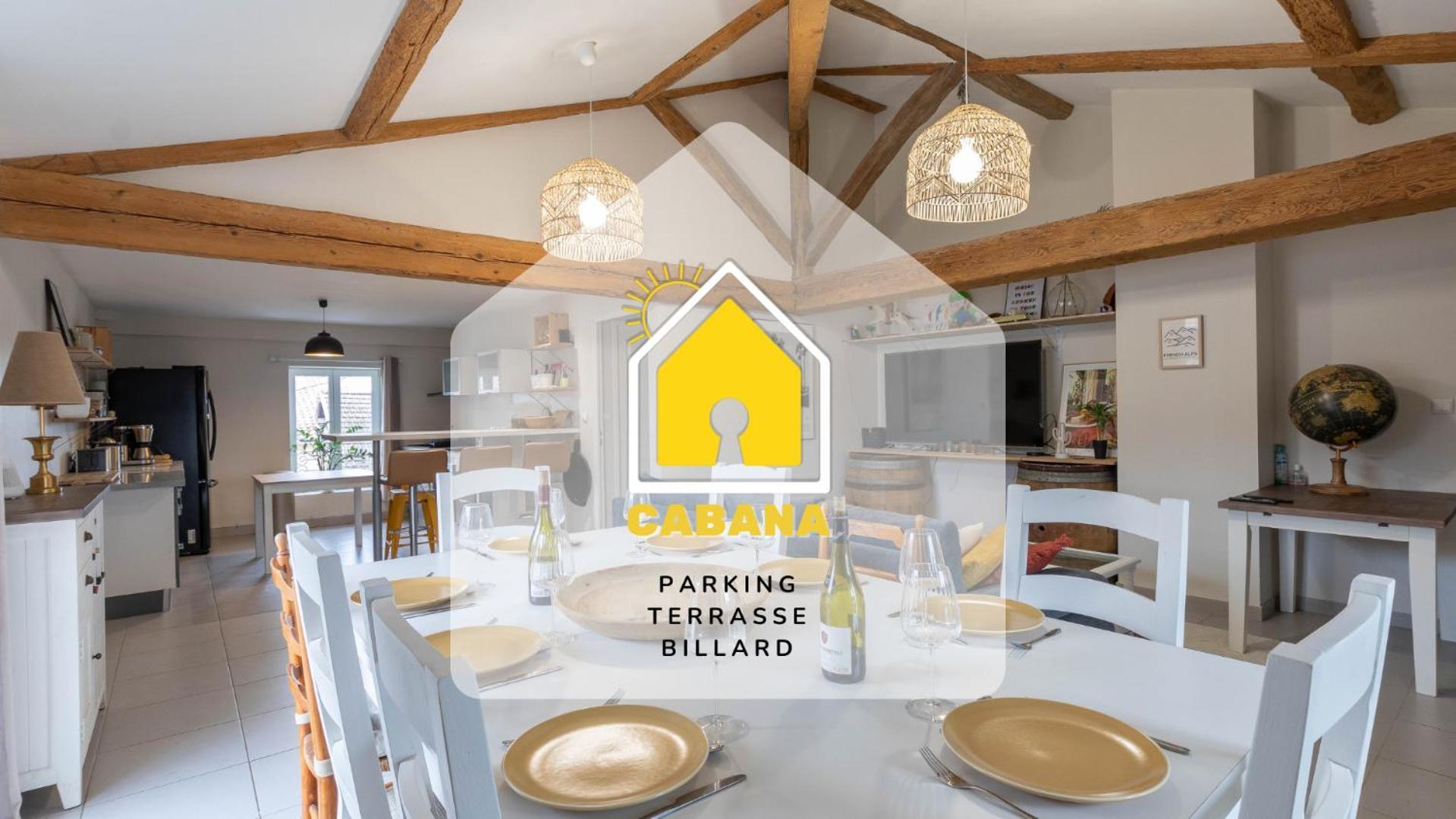 Apartamento Cabana & Vue Sur Les 2 Roches Charnay-lès-Mâcon Exterior foto